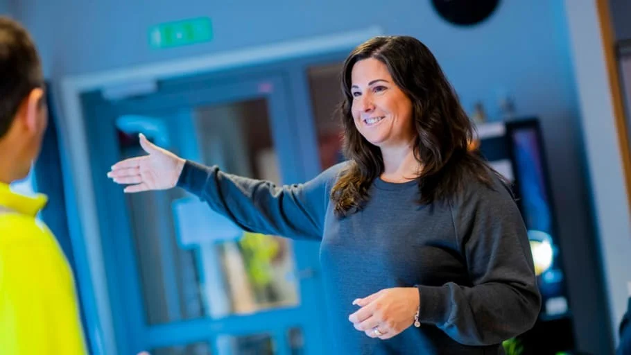 Sara Stridsman, personalchef för Kaunis iron.