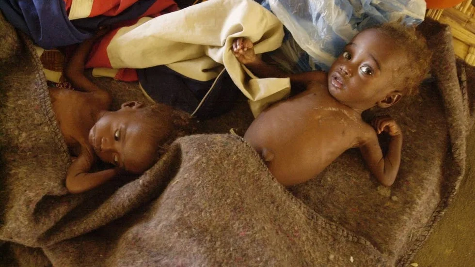 Spädbarn i Angola