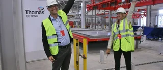 Nu är nya fabriken invigd