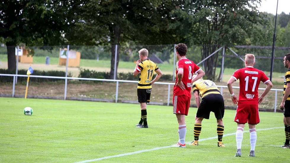 1-0. Gjordes på straff efter halva första halvleken.