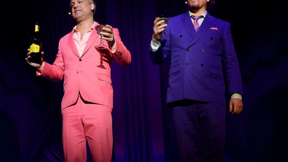 Henrik Schyffert och Fredrik Lindström i "Ägd".