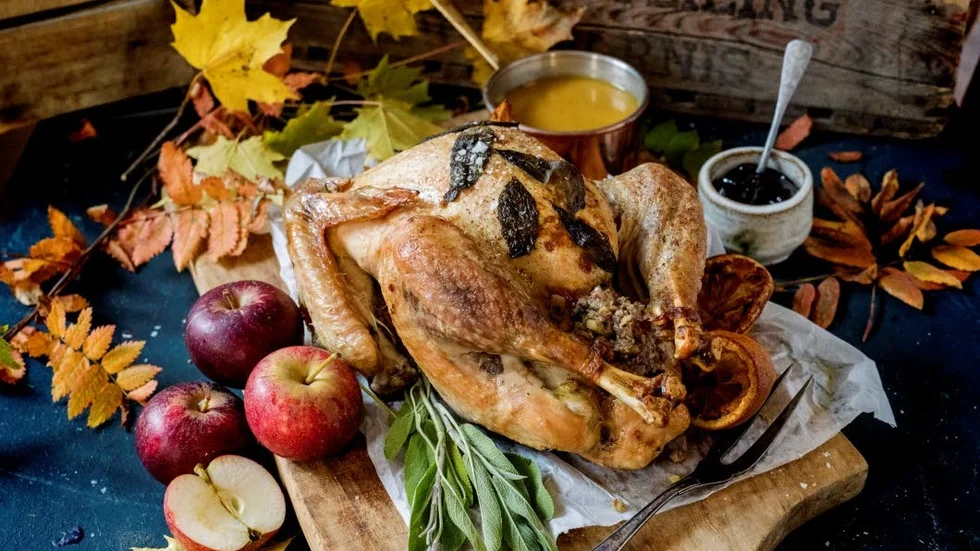 Stuffed turkey är en amerikansk klassiker.