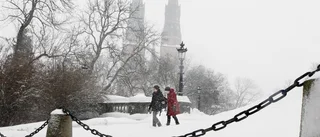 Mer snö att vänta i Uppland