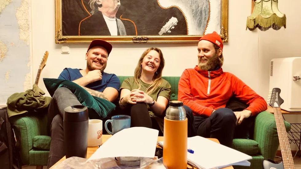 John Andersson, Ellen Sundberg och Josef Eriksson trivs tillsammans. Nu ska de för första gången jobba ihop.