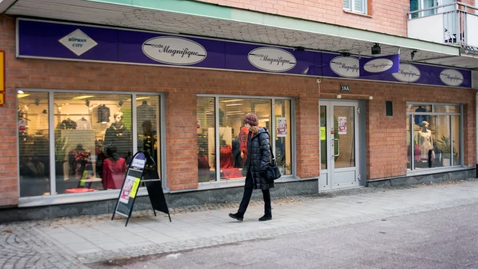 Dambutik. Mode Magnifique har lagts ut på Blocket för försäljning.