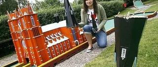 Skadegörelse på minigolfbana