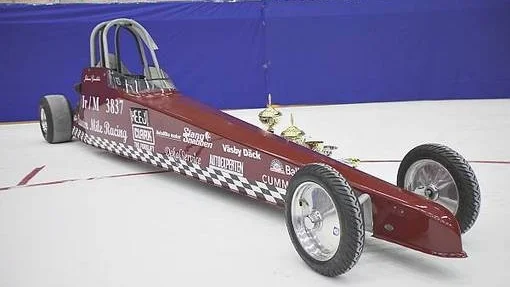 Top Fuel i Gränbyhallen.