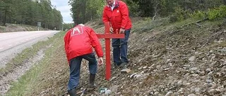 Röda kors ska varna trafikanter