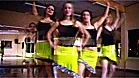 Maria Andersson, Fanny Larsson, Anna Bringmark, Tove Kôersner och Anna-Frida Forslund i dansgruppen Iré ska till Kuba i juni och uppträda tillsammans med en annan dansgrupp.