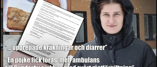 Ukrainska krigsflyktingar får mat som gör dem sjuka • Ett barn fick föras till sjukhus