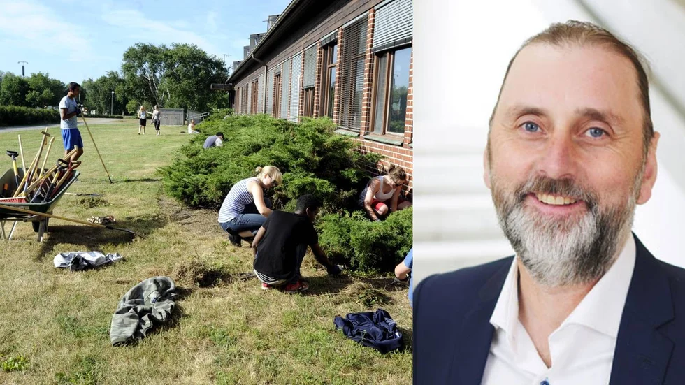 "Många har inte nätverken för en fot in på arbetsmarknaden" säger Torbjörn Olsson (C).