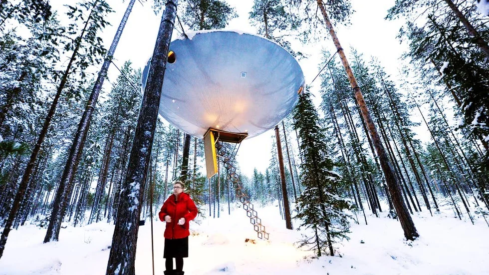 Treehotel har varit nominerade till priset varje år sedan 2013, men i år var det första gången de vann.