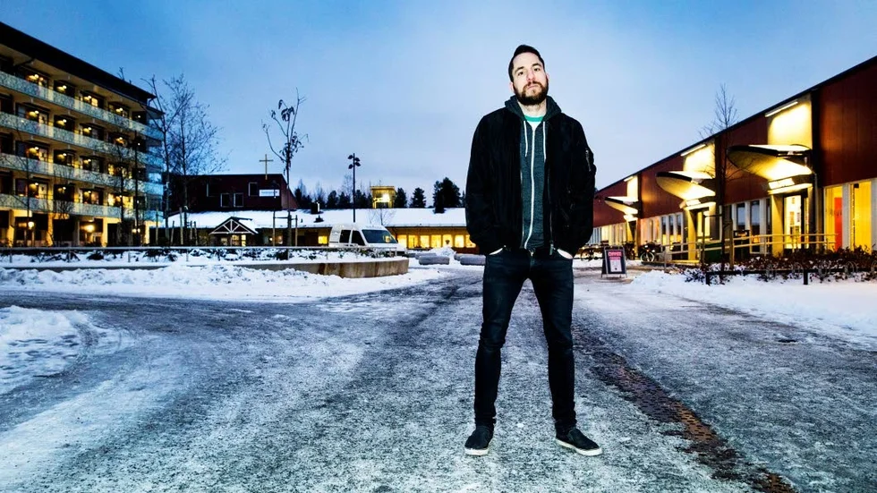 Alexander Hagman, sångare i Raised Fist och vd för bolaget Timelab.