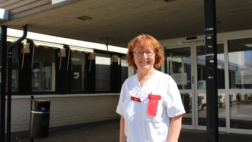 Anette Olsson är allmänläkare (distriktsläkare) på Hälsocentralen i Vimmerby.