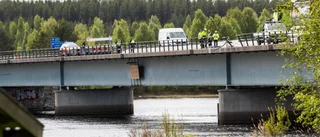 50-åring från Boden saknas – föll från bro vid vägarbete