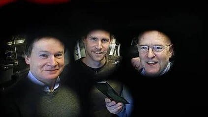 Torbjörn Gustafsson, Anton Nytén och Josh Thomas.