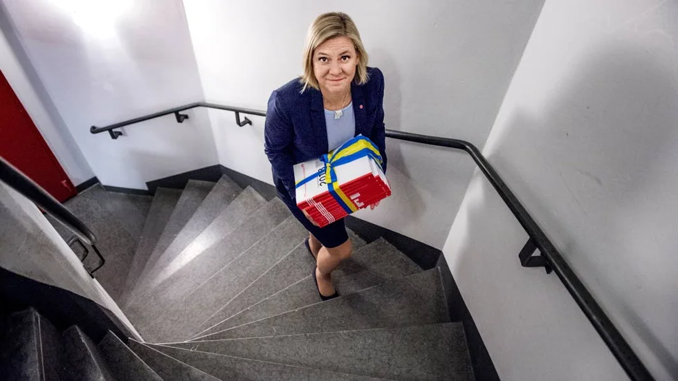 FÖRÄNDRING. Finansminister Magdalena Anderssons budget visar på politikens möjligheter. Det går att förändra och att vända utvecklingen.