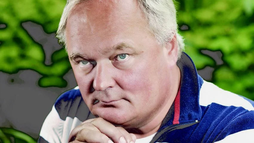 FÖrfattaren. K-G Olin har ”skrivit Gränskriget”.