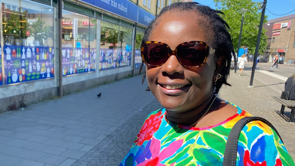 Josephine Georgsson: "Om de stänger här har jag inget Östenssons kvar. Det är vissa grejer som jag vill ha som inte finns i andra affärer och i den här butiken hittar jag allt."