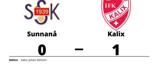 Johan Ekholm matchhjälte för Kalix borta mot Sunnanå