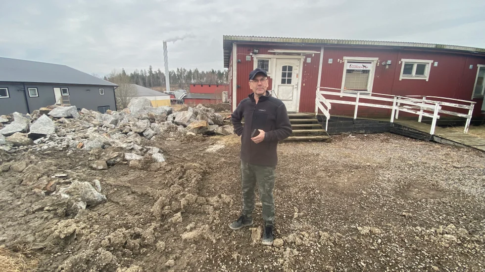 Mikael Sällström på bolaget CVI, som säljer industritomten, tänker själv bygga snett över gatan.