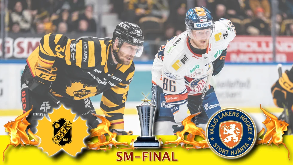 Tom Kühnhackl och Skellefteå AIK vill kvittera finalserien mot Joachim Blichfelds Växjö.