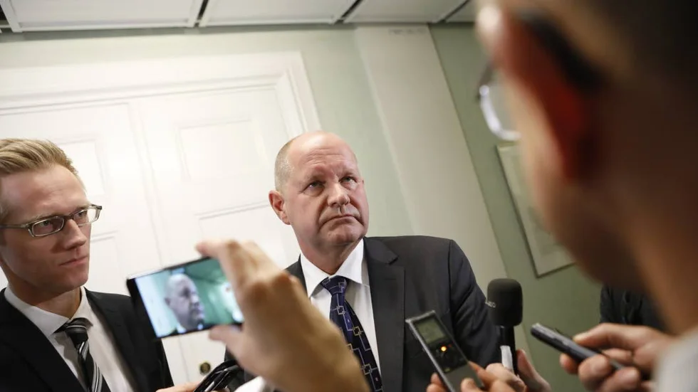 Dan Eliasson. Rikspolischefen har ännu inte fått sparken.