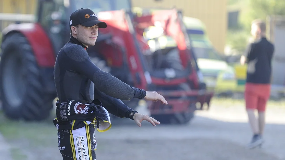 Anton Karlsson blev bäste förare i Griparna med åtta inkörda poäng.