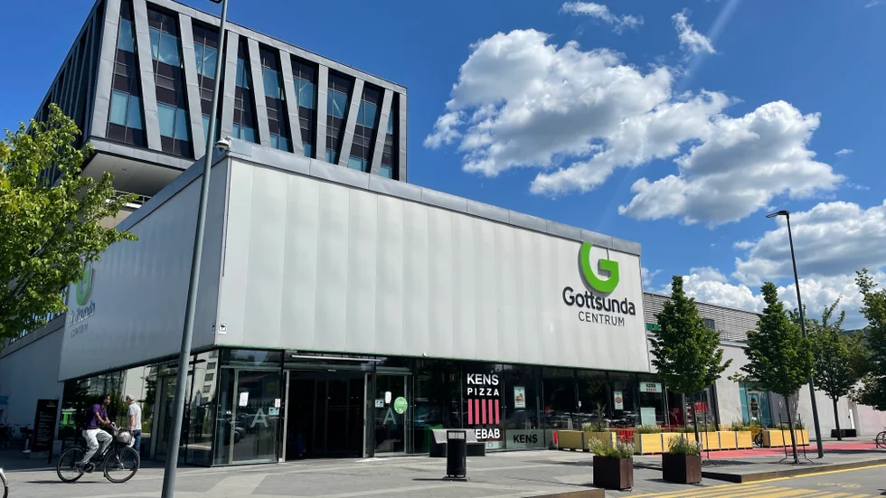 Gottsunda centrum.