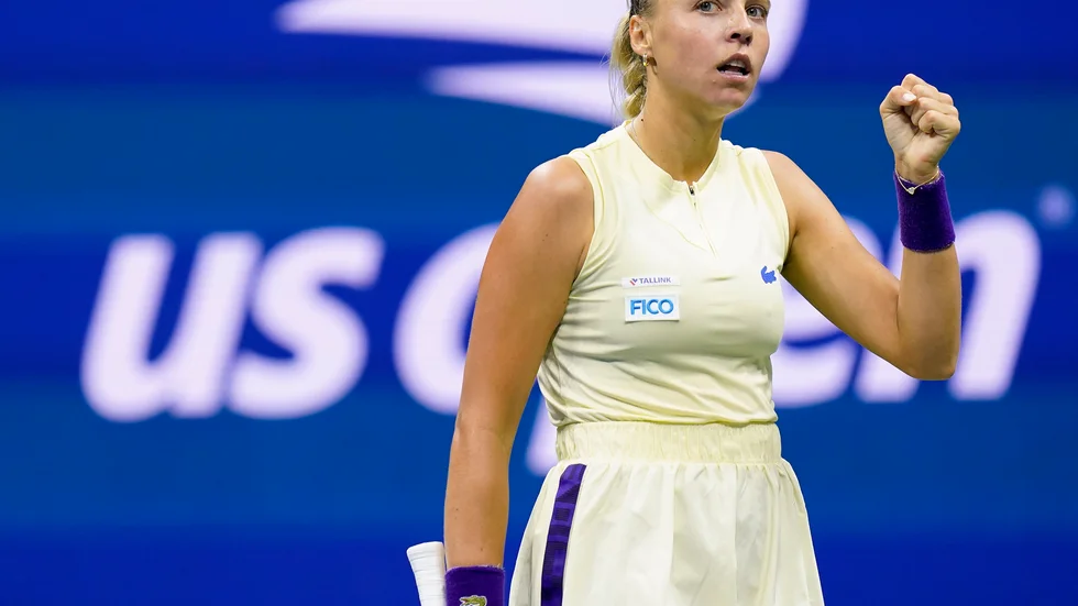 Anett Kontaveit avslutar karriären. Arkivbild.
