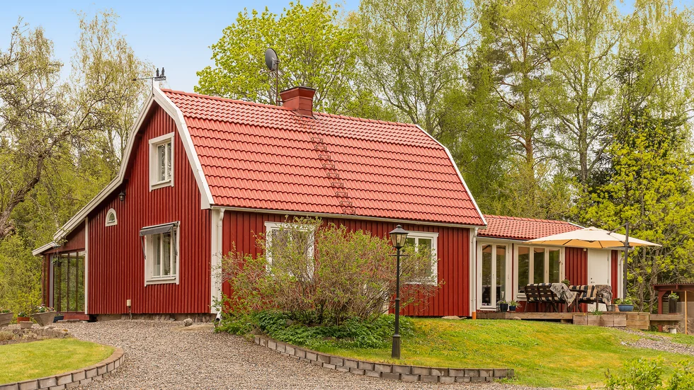 Huset i Jönåker är byggt 1930.