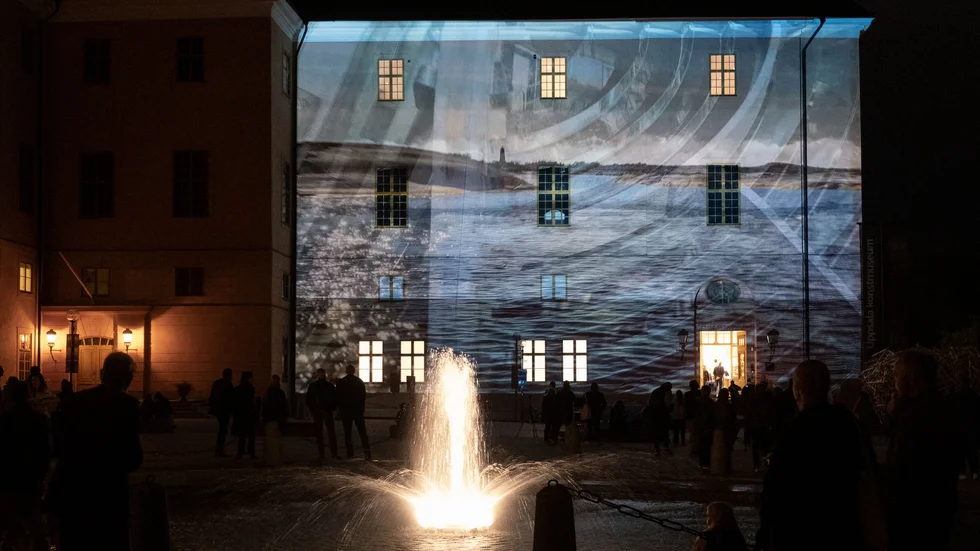 I fjol stod Rita Jokiranta för videoinstallationen på Uppsala slotts fasad. I år får Sara Ekholm Eriksson chansen.
