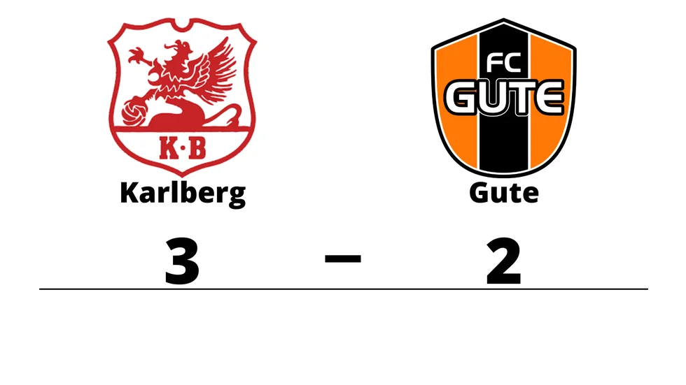 Karlbergs BK vann mot FC Gute