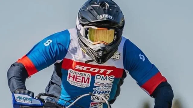 Peter Bysell missade pallplats i SM-premiären.