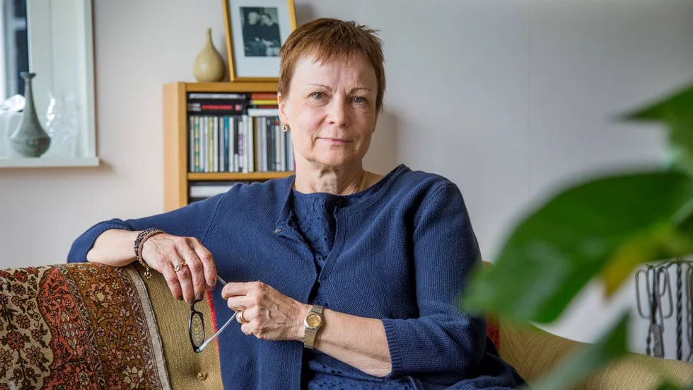 Hemma här. Birgitta Segebladh trivs bra i Uppsala. Efter 25 år norr om Dalälven är hon tillbaka i stan.