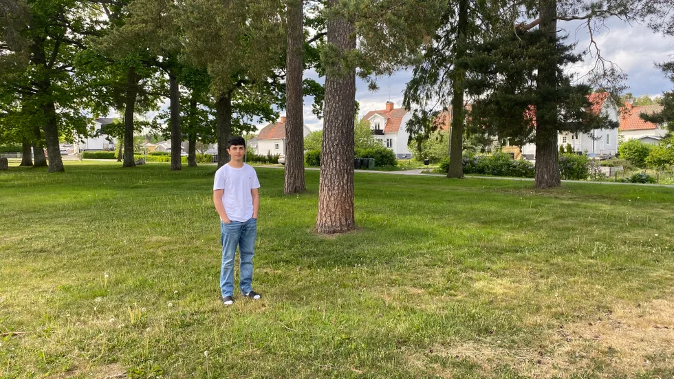 Aro Jamal bor alldeles bredvid parken där pumptrackbanan ska byggas.