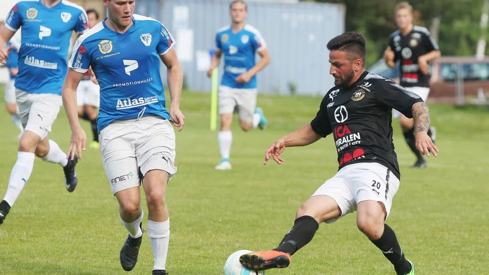 Ignatius Malki och hans Smedby hade chanser. Men det blev mållöst hemma mot Myresjö/Vetlanda.