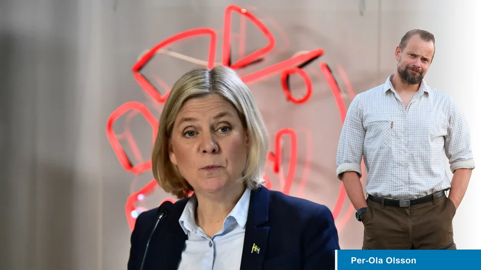 Det är inte så lätt att vara partiledare för ett parti som inte har några idéer längre.