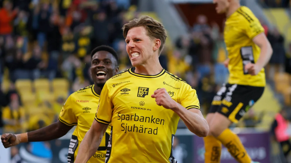 Elfsborg och Noah Söderberg laddade ur mot Halmstad.