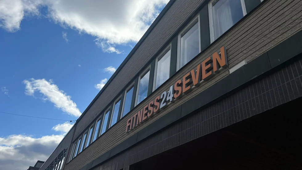 Fitness 24 seven ligger på Nybrogatan i centrala Eskilstuna.