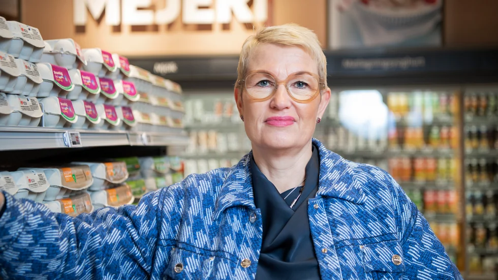 Ica-gruppens vd Nina Jönsson siktar på fler egna varumärken för att dämpa priserna. Arkivbild.