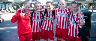 Spelarna gick på stan mellan matcherna
