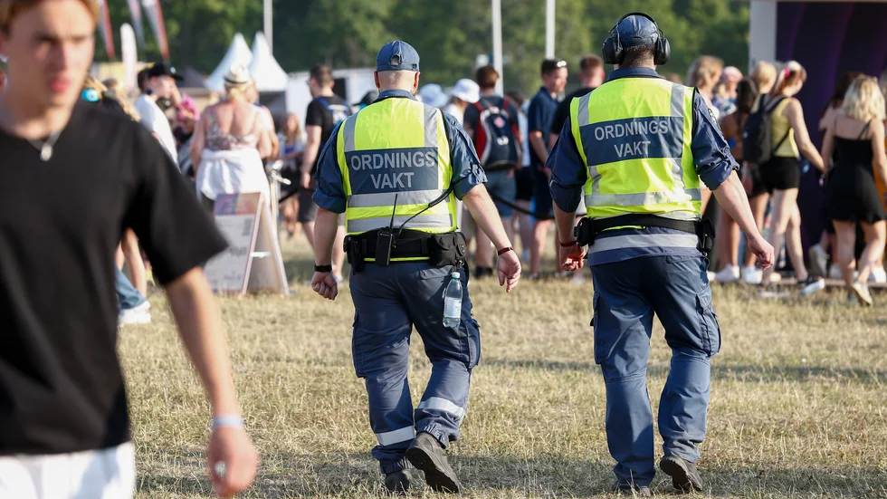 Artisten greps på Lollapalooza-festivalen 2022. Arkivbild.