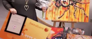 Prisad konstnär