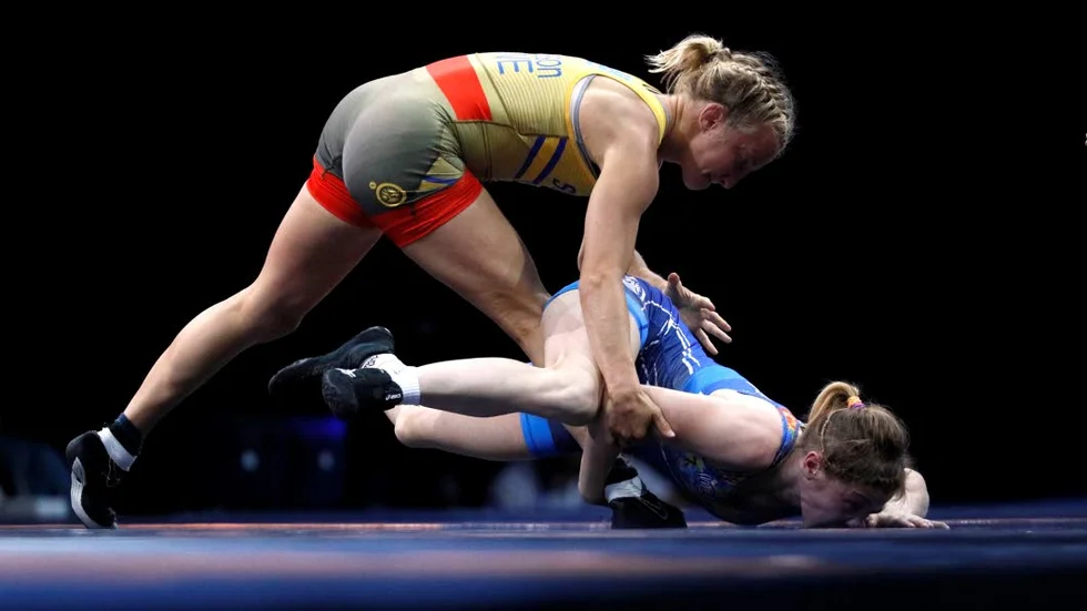 Sofia Mattsson i överläge.