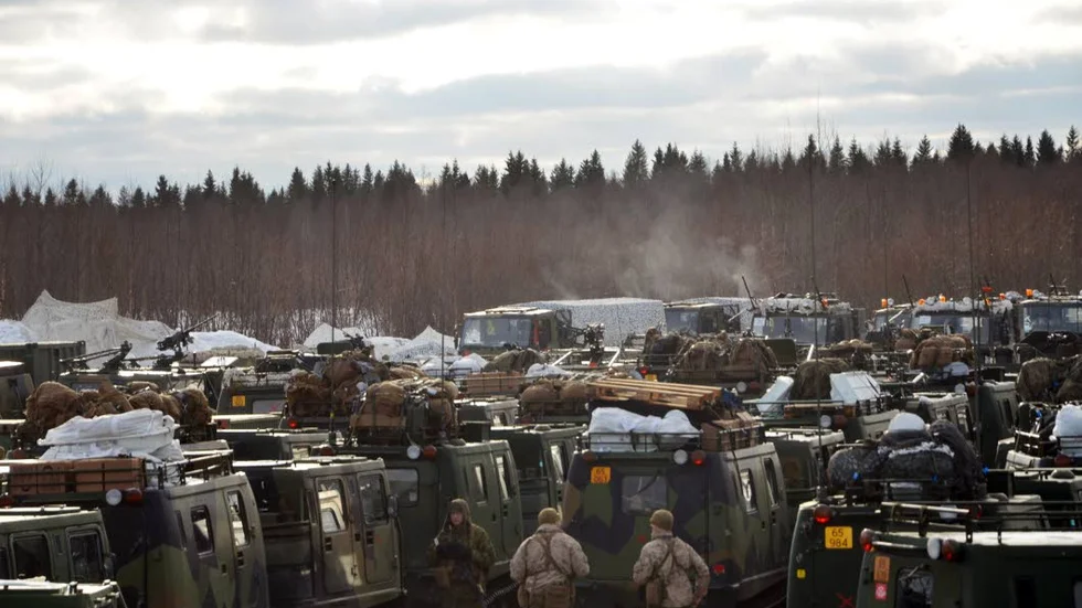 På torsdagen ska fordonen tillbaka efter den två veckor långa militärövningen Northern Wind.