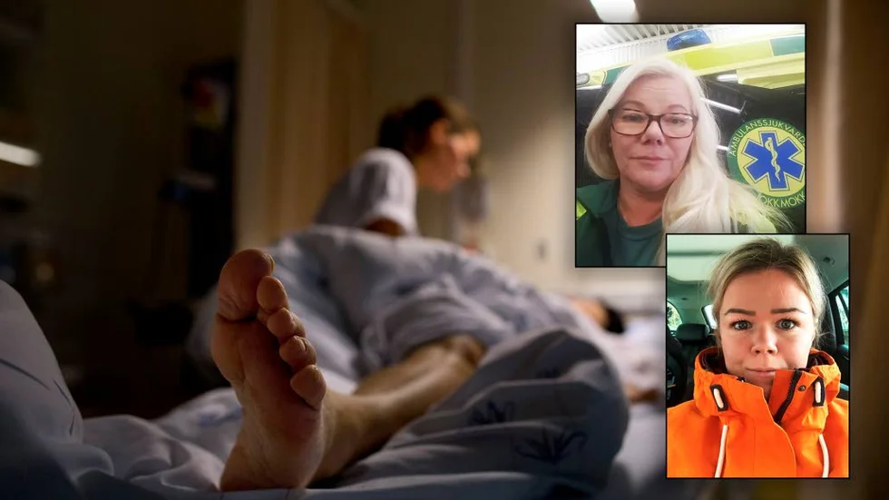 Sjuksköterskorna Åsa Mattsson, Jokkmokk, och Anna Jaako, Övertorneå, tycker att regionledningen prioriterar bort glesbygden i och med sina lönesatsningar på sjukhusen.