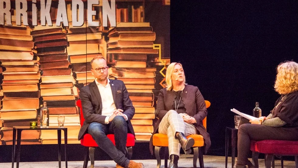 Gemensam fiende. Både Lavesson och Carlsson ser Sverigedemokraterna som det parti som sticker ut i kulturpolitiken.