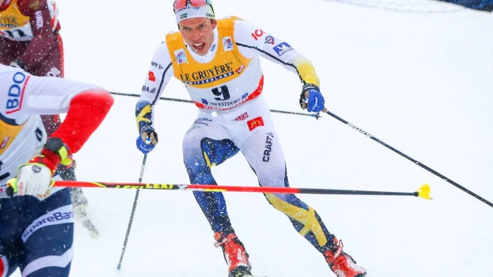 Dålig dag. OS-genrepet i Plancia slutade på nästan värsta tänkbara sätt för Marcus Hellner som slutade på en 34:e plats, långt efter vinnaren Aleksej Poltoranin.