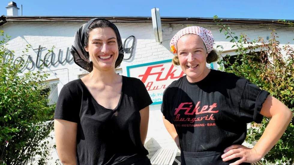Marie Ståhlberg och Ann Kristin Svanberg köpte Folkeryds 2012 och döpte då om det till Fiket.